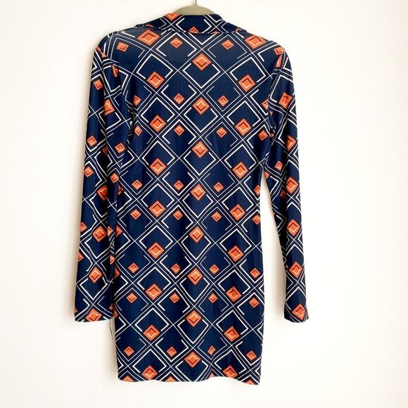 Zara Retro 60s Print Tunic Top and Flared  Pants Stretchy Set S - Picture 5 of 8